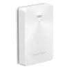 Grandstream GWN7661E ponto de acesso Wi-Fi 6 de parede embutido, AX3000, banda dupla 2,4/5 GHz, 3 Gbps, MU-MIMO, PoE/PoE+, portas Gigabit, 256 clientes