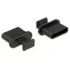 Tampa de proteção para conetor fêmea DeLOCK 64013 USB Type-C preto
