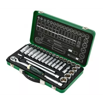 ROCKFORCE conjunto de chaves de caixa 36 peças 1/2 8-32mm