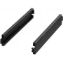 Painel de revestimento Rittal VX 8660.036 preto aço 1200mm profundidade 100mm altura