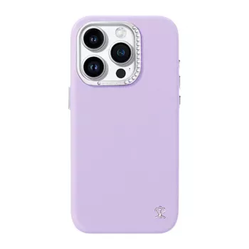 Capa de proteção Joyroom PN-14F4 para iPhone 14 Pro, roxa, capa ajustada para proteção contra riscos e impactos leves