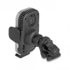 Suporte ativo para automóvel DELOCK 66939 para telemóveis — suporte com ventosa, preto/cinzento, compatível com carregamento sem fios