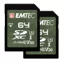 Cartão de memória Emtec 64GB UHS-I U3 V30 Outdoor ECMSD64GXCU3ORP