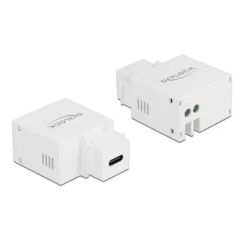 Módulo Keystone porta de carregamento USB Type-C DeLOCK 87792