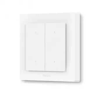 Interruptor de luz AQARA H2 EU (4 botões, 2 canais) (WS-K08D) – interruptor de parede Zigbee e Thread com 2 relés