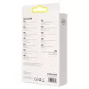 Cabo Baseus Crystal Shine USB para Lightning, 2,4A, 2m (preto)