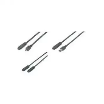 Cabo FireWire ShiverPeaks 77302 — ficha IEEE 1394b de 9 pinos