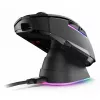 Rato gaming ótico RGB Skiller SGM50W preto