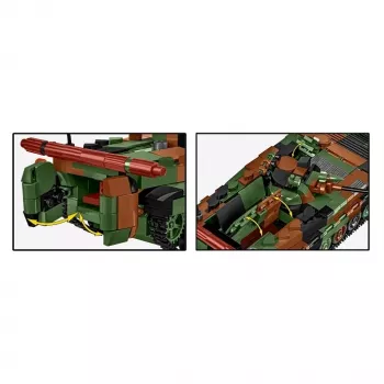 Conjunto de blocos Cobi Armed Forces BWP-1 2630 — conjunto modelo do veículo blindado anfíbio polaco-ucraniano