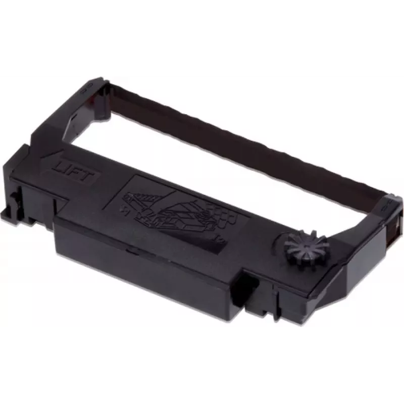 Epson ERC38BR cassete de fita para TM-300/U300/U210D/U220/U230, preto/vermelho