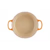 Le Creuset 21177280902430 6,7 L panela redonda laranja, vermelho