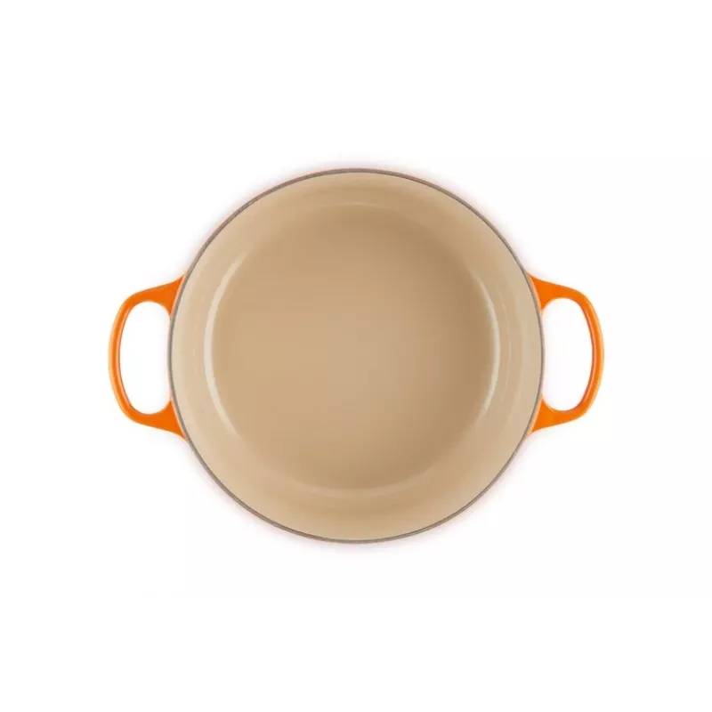Le Creuset 21177280902430 6,7 L panela redonda laranja, vermelho