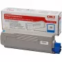 Toner OKI ciano 6000 páginas para C5850 C5950
