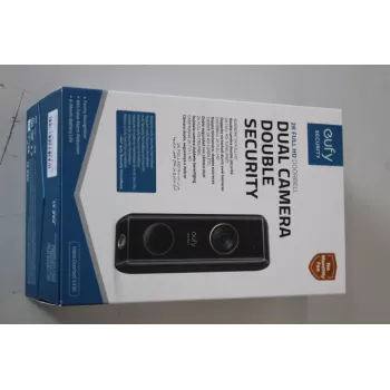 Videoporteiro Eufy Doorbell 2 Pro – modelo T8213G11SO, preto, recondicionado (riscos na parte superior)
