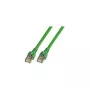 Cabo patch RJ45 EFB-Elektronik Cat.5e SF/UTP PVC CCA verde 1 m