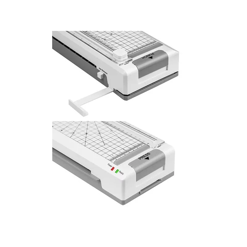 Plastificadora Tracer A4 TRL-7 All-in-One frio/quente, branco