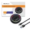 Qoltec 52275 Dock para SSD M.2, SATA/NVMe, USB-C