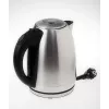 Chaleira elétrica Adler AD1223 — 1,7 l, 2000 W, aço inoxidável com detalhes pretos