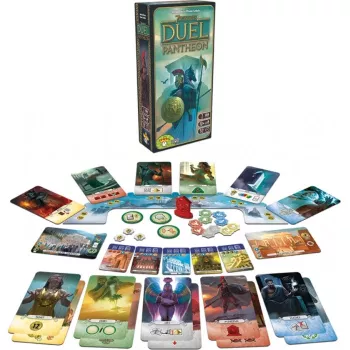 7 Wonders Duel - Pantheon, expansão de jogo de tabuleiro