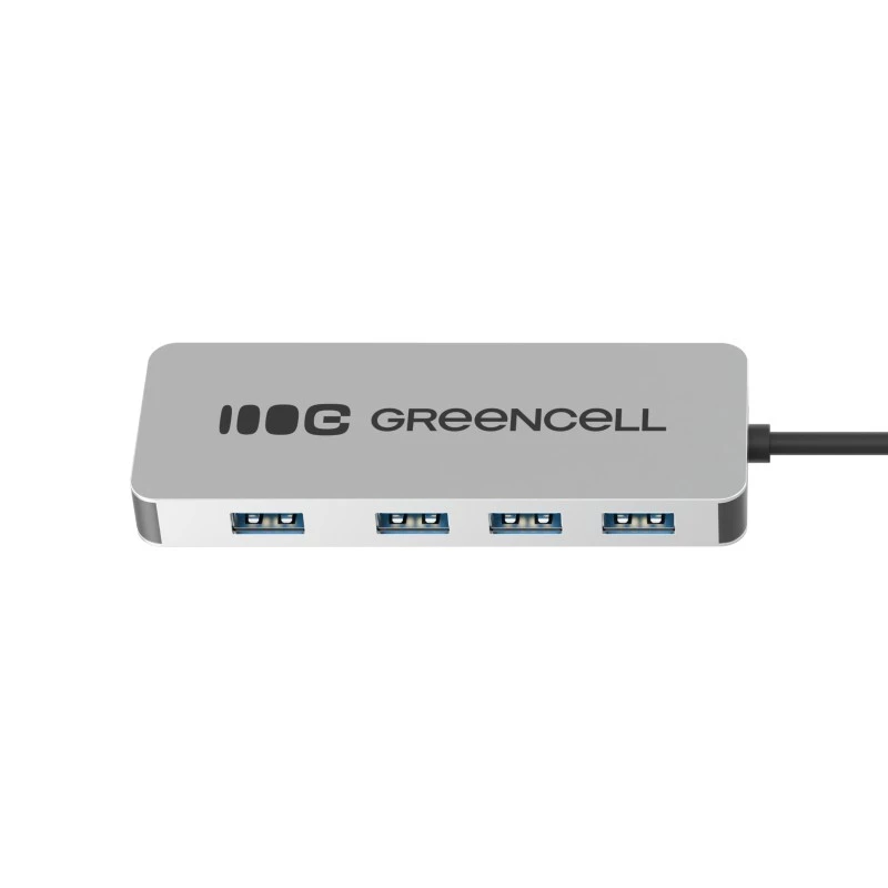 Hub USB Green Cell HUB-GC-A4A — hub USB-A 3.0 de 4 portas