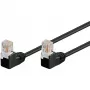 Cabo de patch Wentronic 96090, ficha RJ-45/ficha, Cat5e, U/UTP, preto (96090)