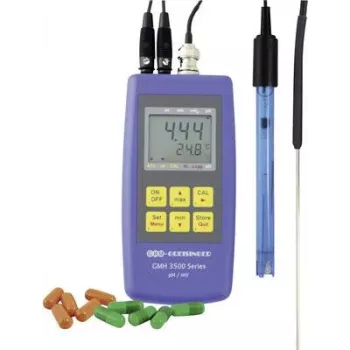 GMH 3511 conjunto medidor de pH/redox/temperatura 3511-Set 0,00 - 14,00 pH -5 a (605215)