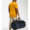 Saco de viagem The North Face Base Camp Duffel L 95 L poliéster preto, navy