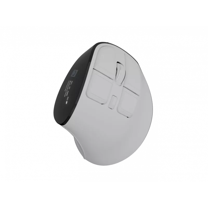 Rato vertical sem fios NATEC Euphoniе Pro Bluetooth 5.0, 4000 DPI, programável, silencioso, branco