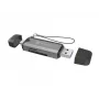 Leitor de cartões SCARAB 3 USB A/C SD/MICRO USB 3.