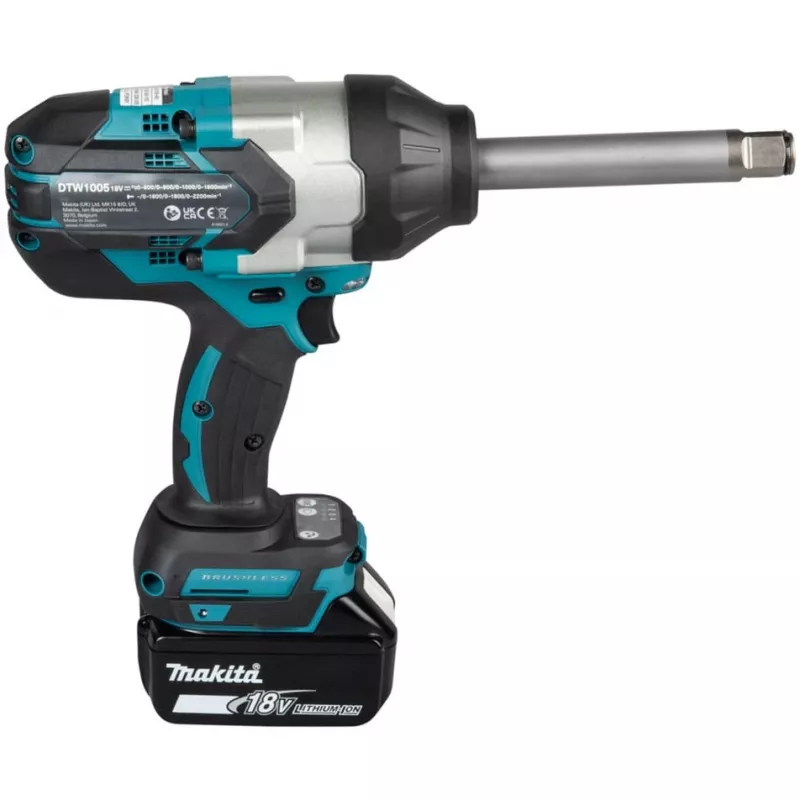 Parafusadeira de impacto Makita DTW1005Z preta