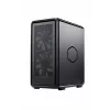 Torre Midi PC Cooler Master MasterFrame 500 Mesh — preta com lateral transparente, suporta ATX/EATX, 2x200 mm à frente, 1x120 mm atrás