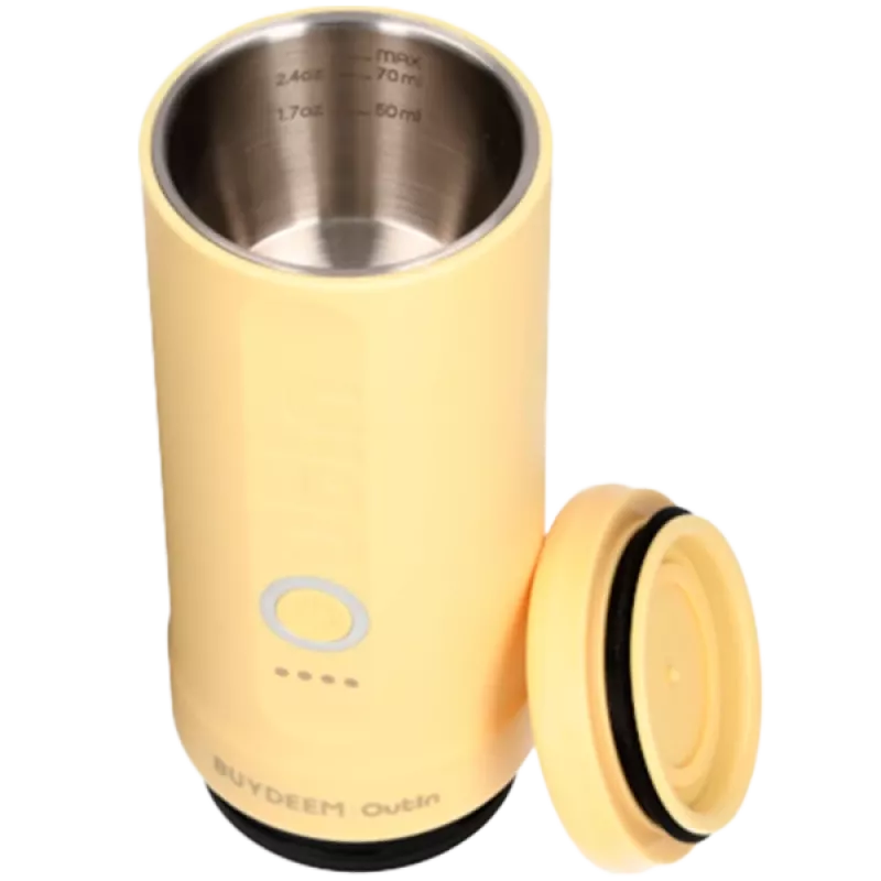 Máquina de café expresso BUYDEEM Nano, modelo OTEM-01, cor Mellow Yellow