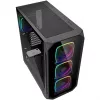 Caixa para PC Sharkoon AK5G RGB Midi Tower preto