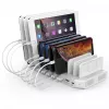 Estação de carregamento Unitek Y-2190A — 10 portas USB (8×USB2.0 + 2×USB3.2 Gen1), carregamento sem fios, 96 W potência total