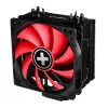Xilence M704 dissipador de CPU 12 cm preto, vermelho
