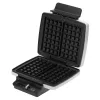 Máquina de waffles Adler AD 3085 — 1200 W, 2 waffles retangulares 9×13 cm, temperatura ajustável, placas antiaderentes
