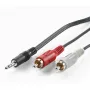 VALUE Secomp VALUE - Cabo de áudio - ficha jack mini estéreo macho para RCA macho
