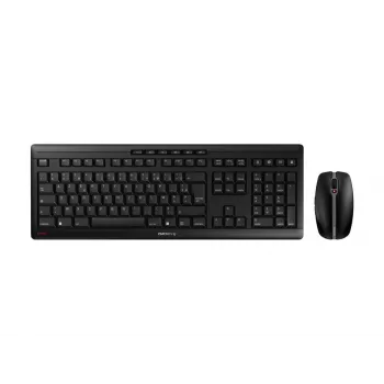 CHERRY Stream Desktop Teclado e rato incluídos Escritório RF Wireless AZERTY Francês Preto