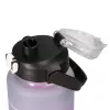 Extralink conjunto de garrafas de motivação 3W1 rosa-preto 2000ML+900ML+300ML