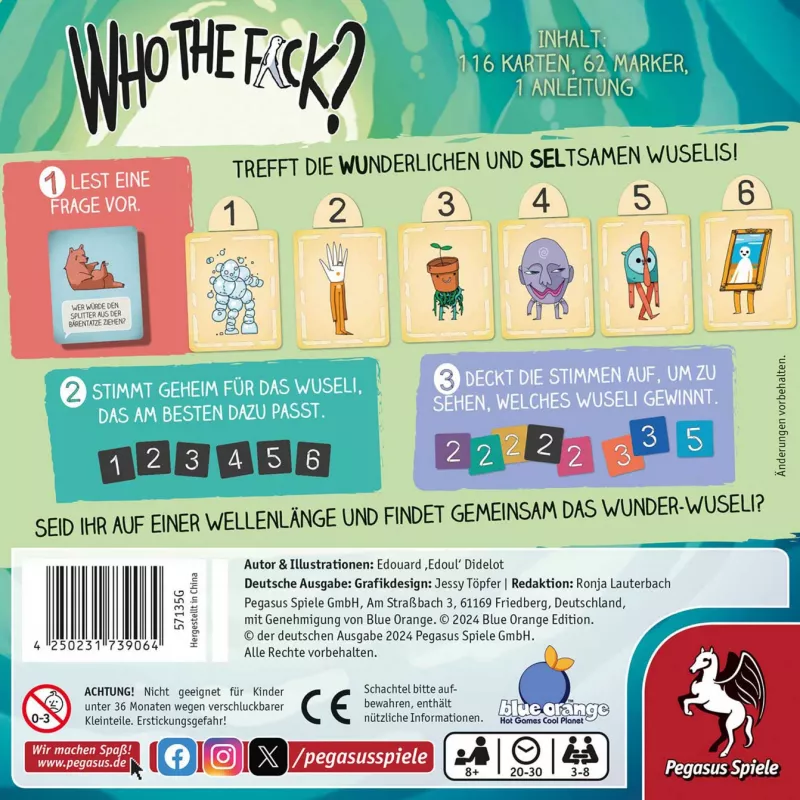 Who the F*ck, Jogo de puzzle