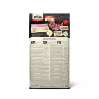 ACANA Singles Borrego alimentado a pasto - Alimento seco para cães - 17 kg