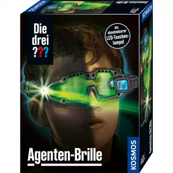 Os três óculos de agente, conjuntos de detetive