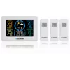 Estação meteorológica sem fios BLAUPUNKT WS40WH com monitor de temperatura e humidade interior/exterior
