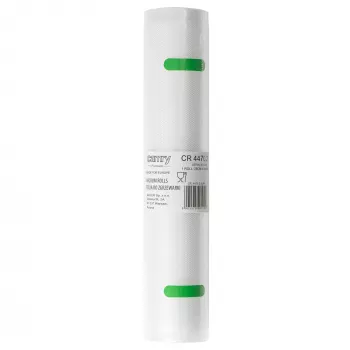 Rolo de sacos de vácuo para Camry CR 4470 compatível com CR 4470 AD 4484 MS 4492 — 1 rolo