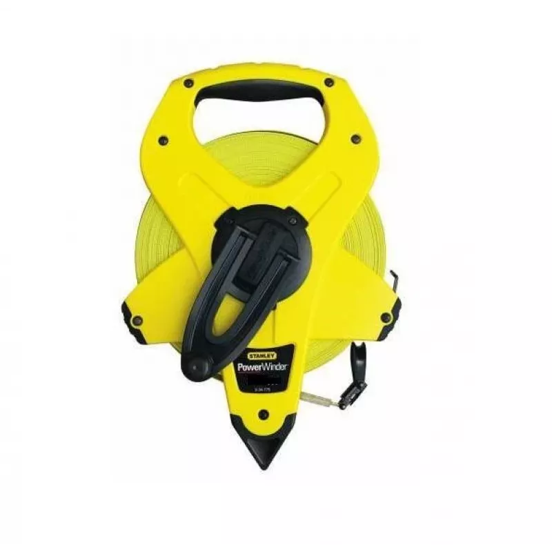 Stanley Power Winder fita métrica longa de fibra de vidro