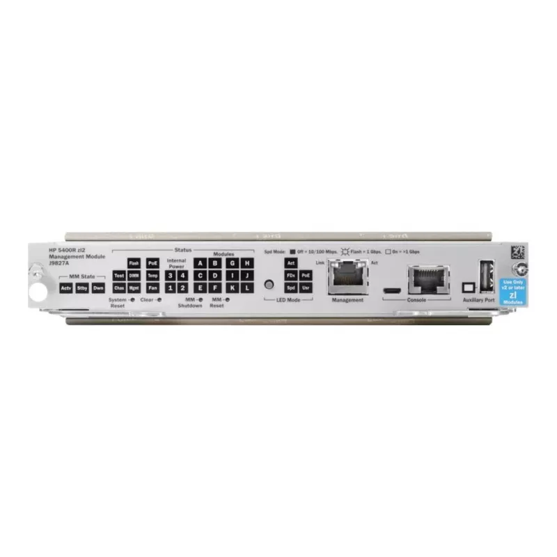 Hewlett Packard Enterprise HPE Management Module - Dispositivo de gestão de rede - Módulo plug-in (J9827A)