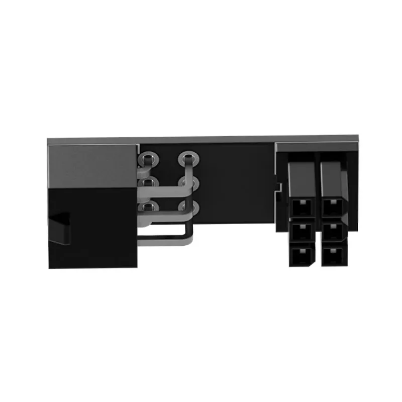 Adaptador Triton Singularity Shift 6-Pin PCIe 90° — conector de alimentação PCIE angular