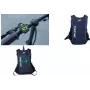 Mochila FISCHER 50397 azul-escuro com função de pisca esquerdo e direito