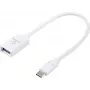 Adaptador USB-C® Renkforce [1x USB-C® 5 Gbit/s - 1x USB 3.2 Gen 1 conector fêmea A (USB 3.0)] 0,20 m Twisted Pairs (RF-6056892)