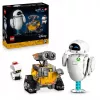 LEGO Disney Pixar 43279 WALL-E e EVE conjunto de construção, 811 peças, 18+